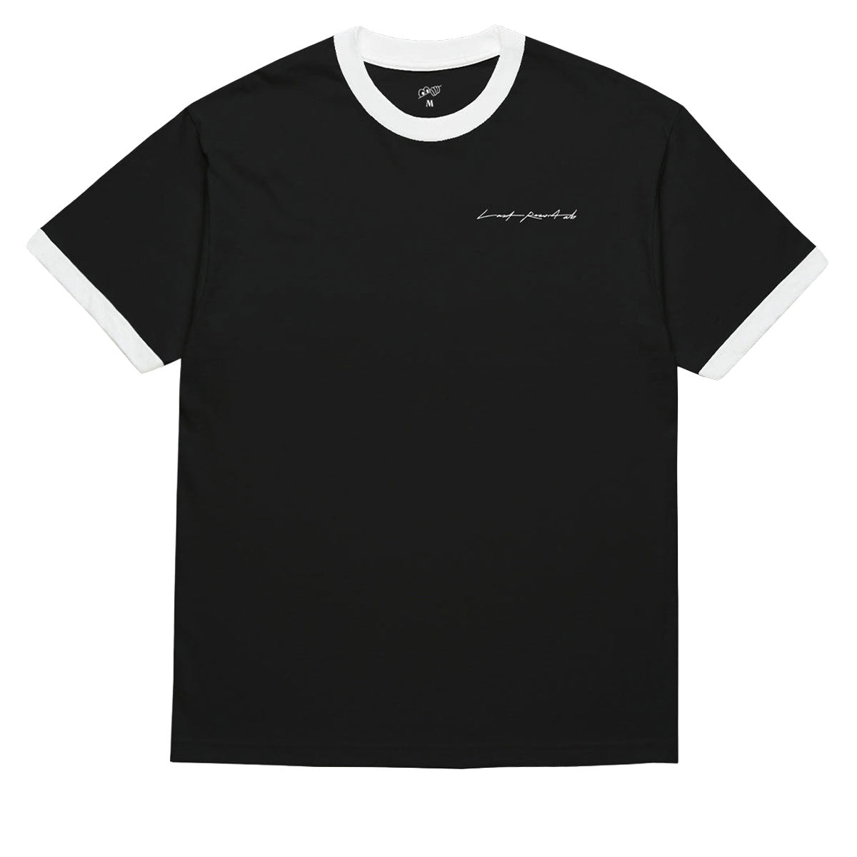 Last Resort AB Signature Ringer T-Shirt - Black image 1