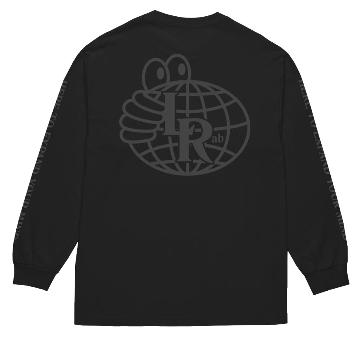 Last Resort AB Atlas Mind Long Sleeve T-Shirt - Black/Grey image 1