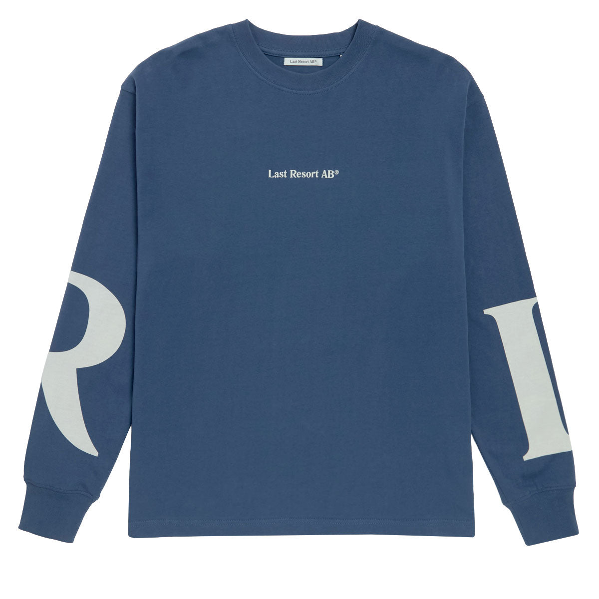 Last Resort AB Long Sleeve T-Shirt - Mid Blue image 1