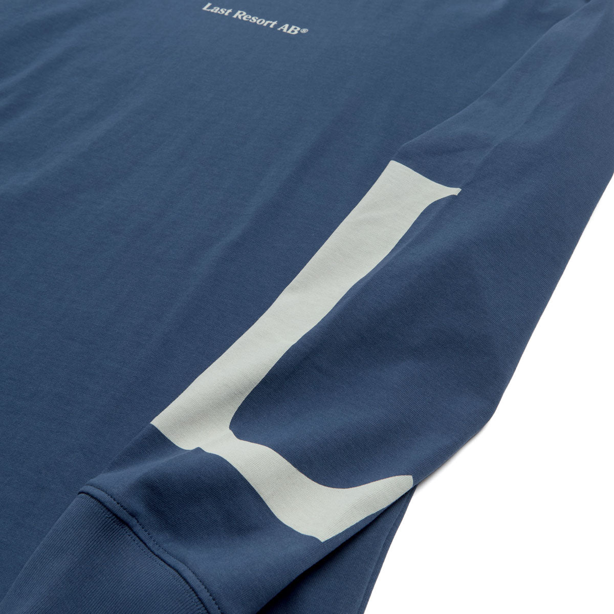 Last Resort AB Long Sleeve T-Shirt - Mid Blue image 2