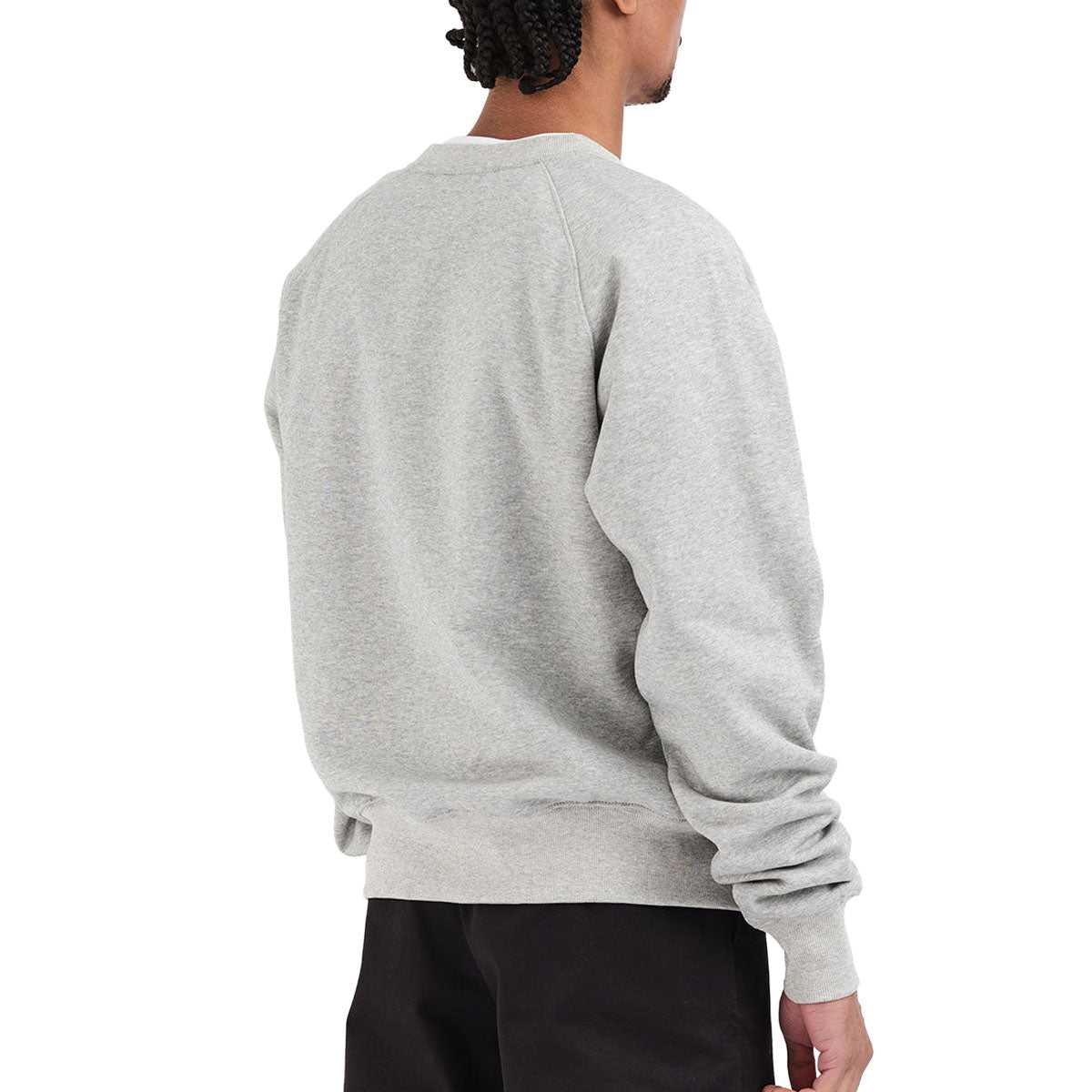 Last Resort AB Little AB Raglan Sweatshirt - Grey Melange image 2