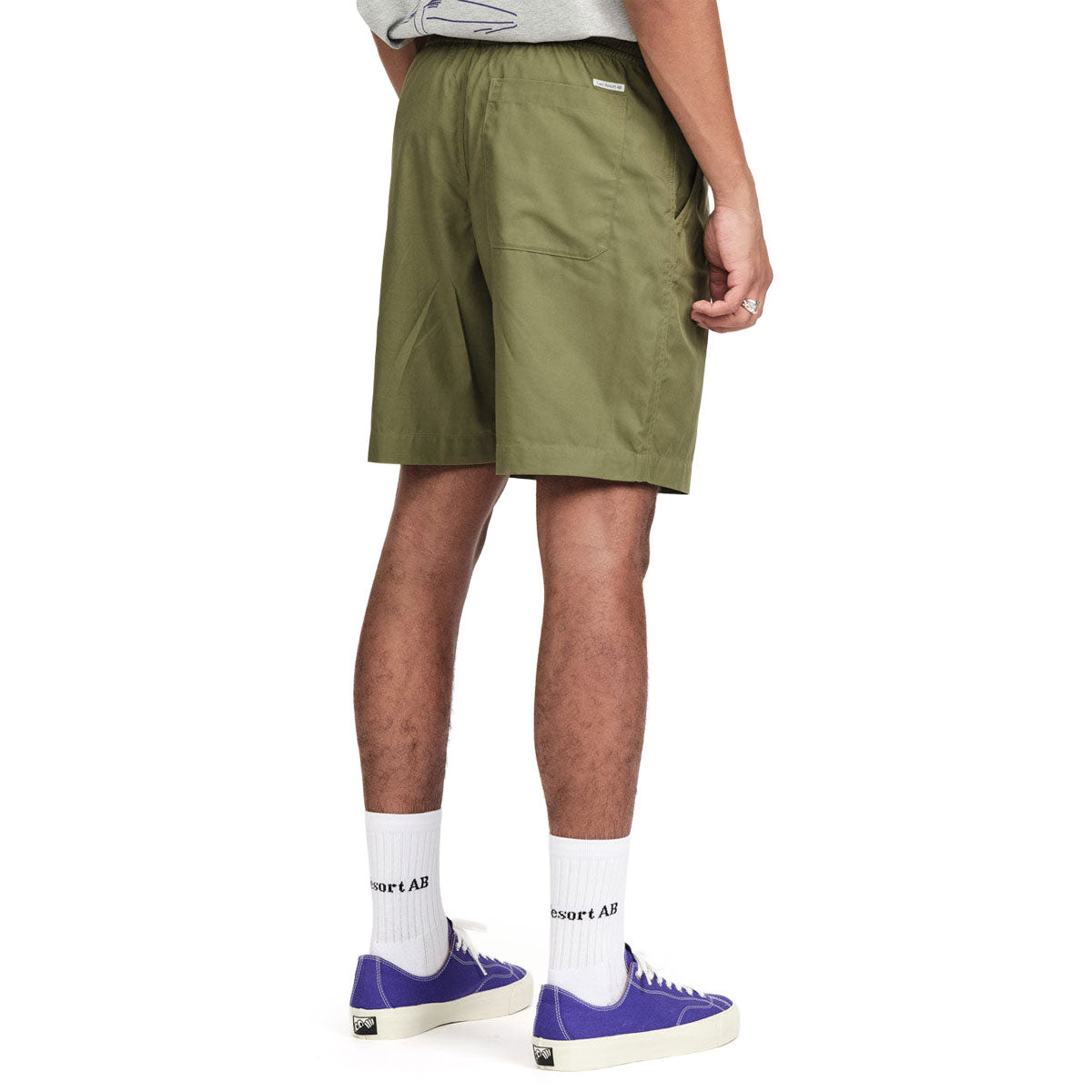 Last Resort AB Free Shorts - Olive Green image 4
