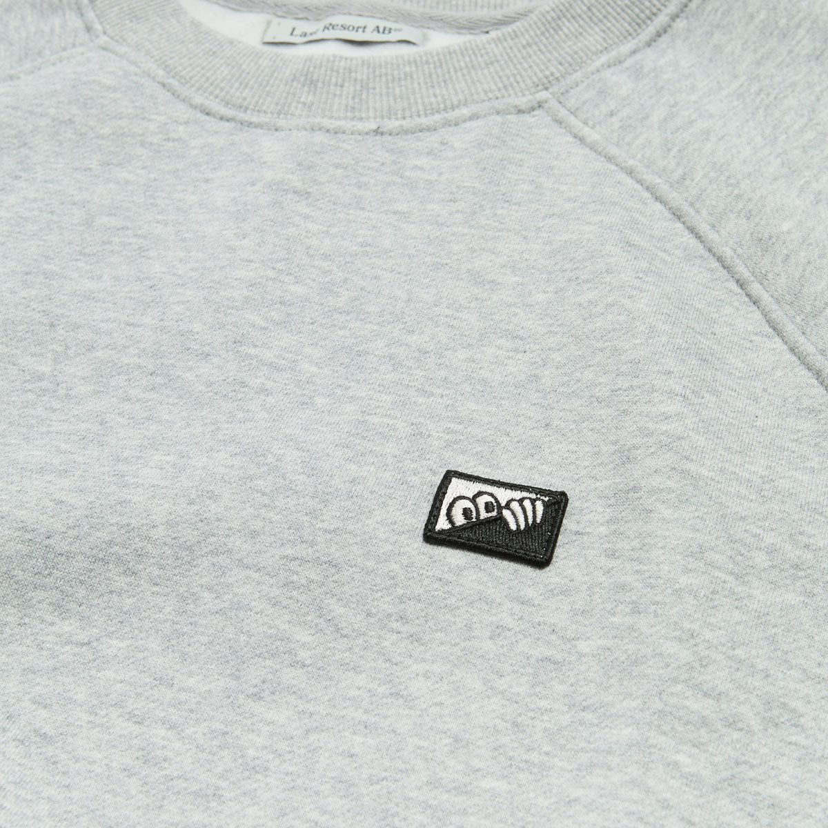 Last Resort AB Raglan Crewneck Sweatshirt - Grey Marle image 3