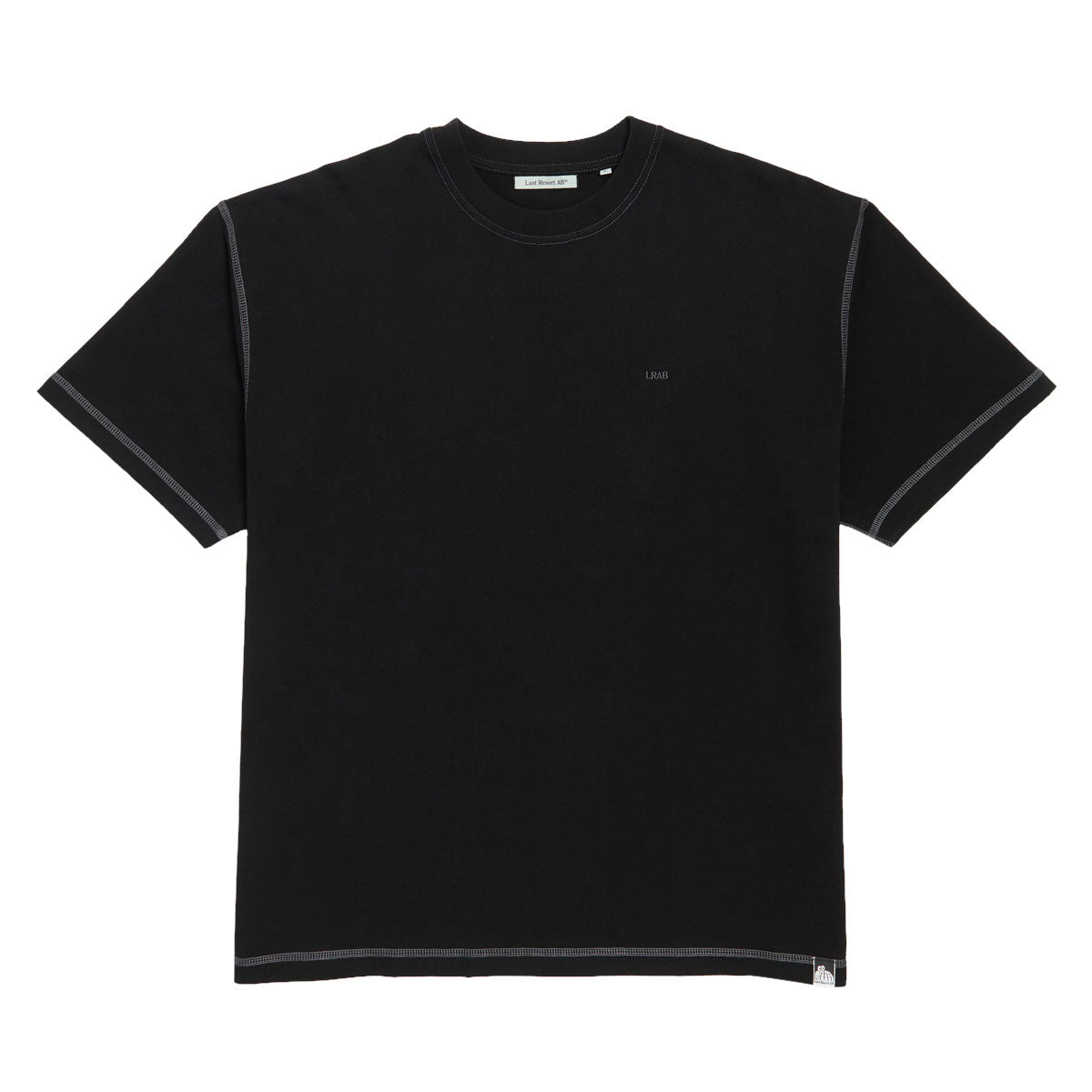 Last Resort AB LRAB Flatlock T-Shirt - Black image 1