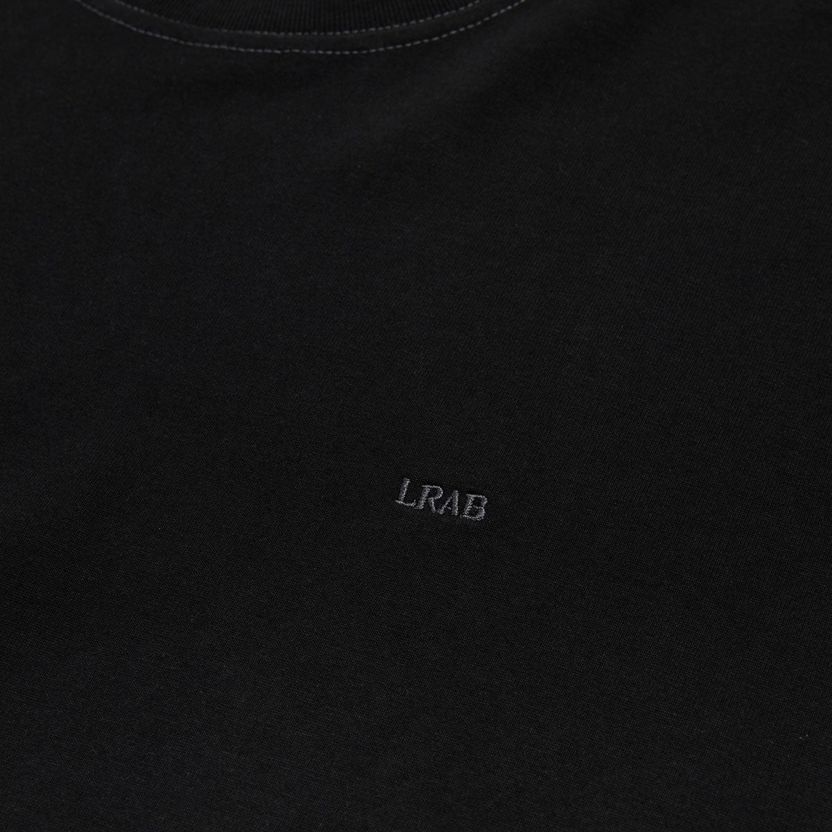 Last Resort AB LRAB Flatlock T-Shirt - Black image 2