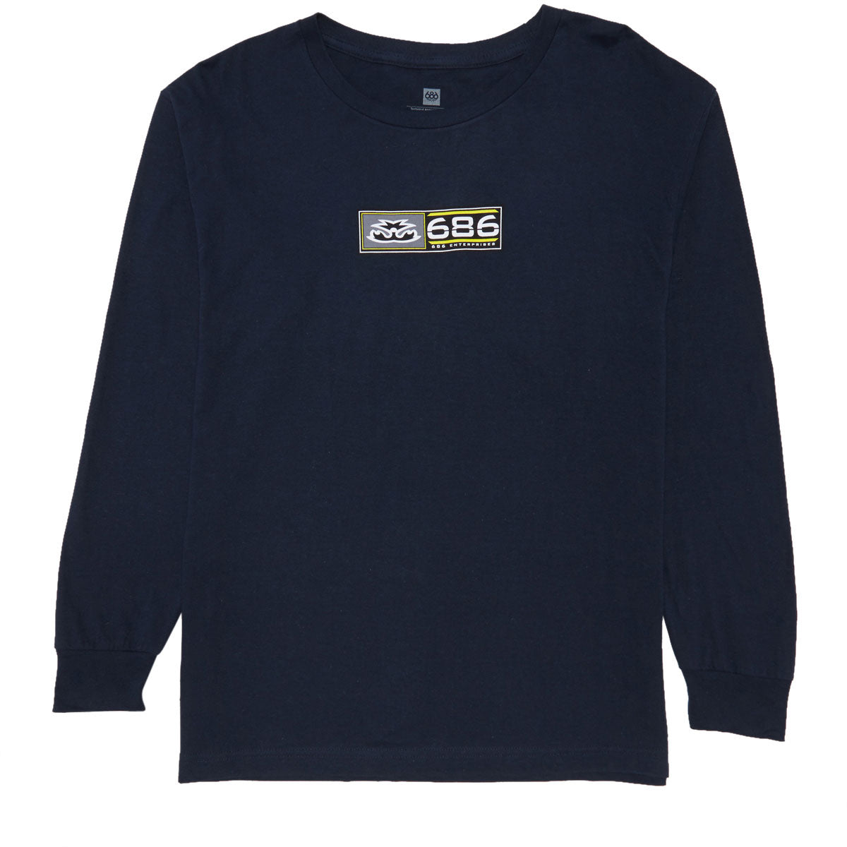 686 2001 Main Long Sleeve T-Shirt - Navy image 1