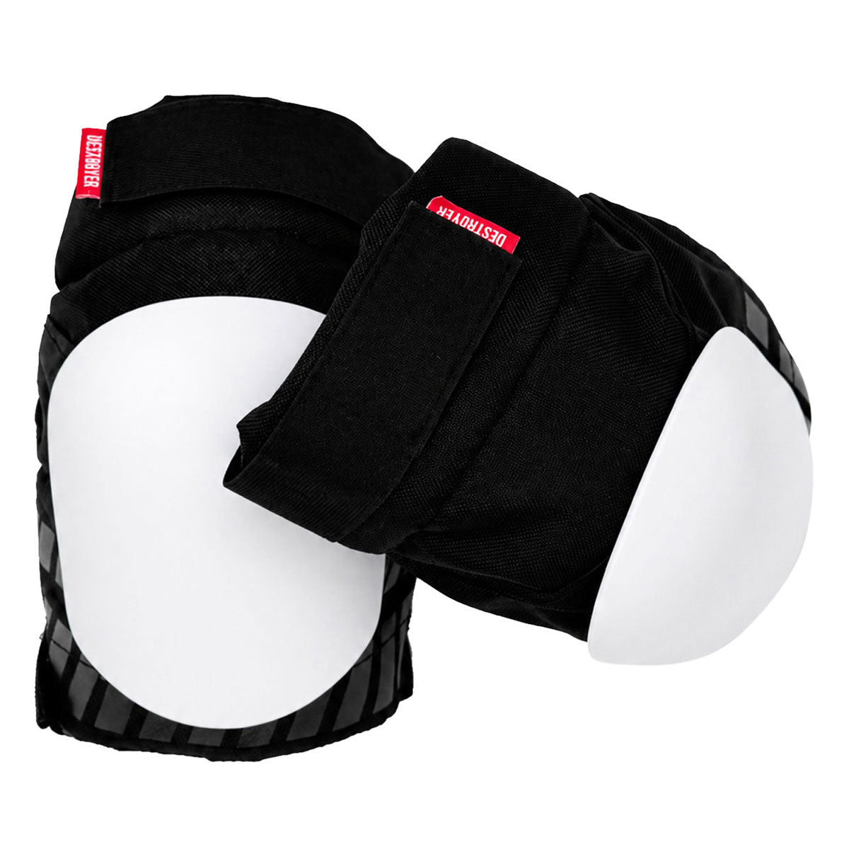 Destroyer P Series Knee Pads - Black/White image 1