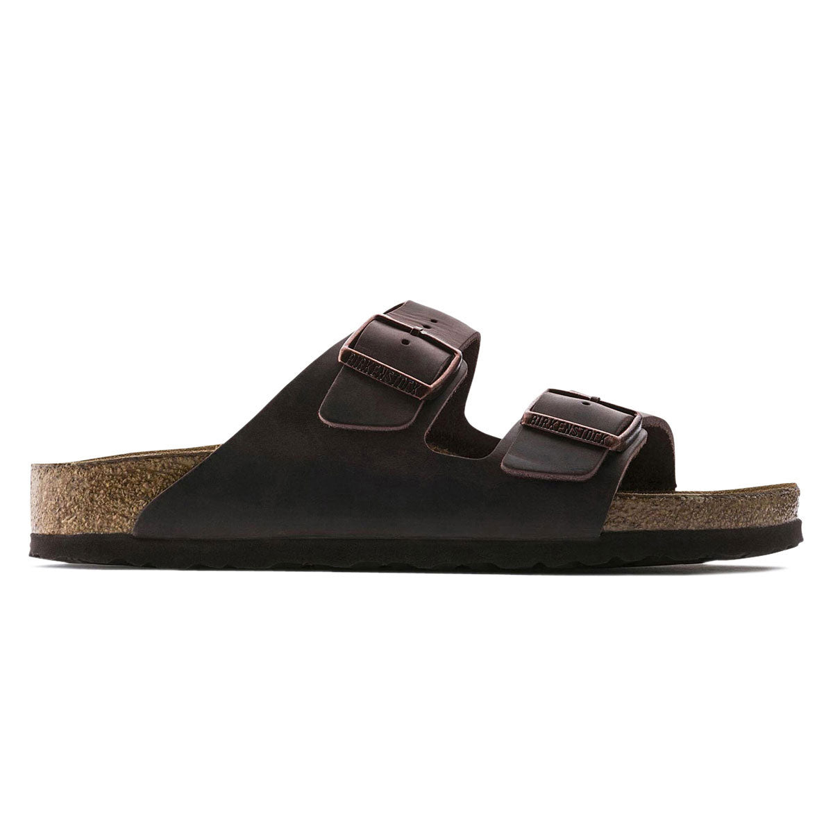 Birkenstock Womens Arizona Soft Footbed Sandals Shoes - Habana Oiled Leather image 1