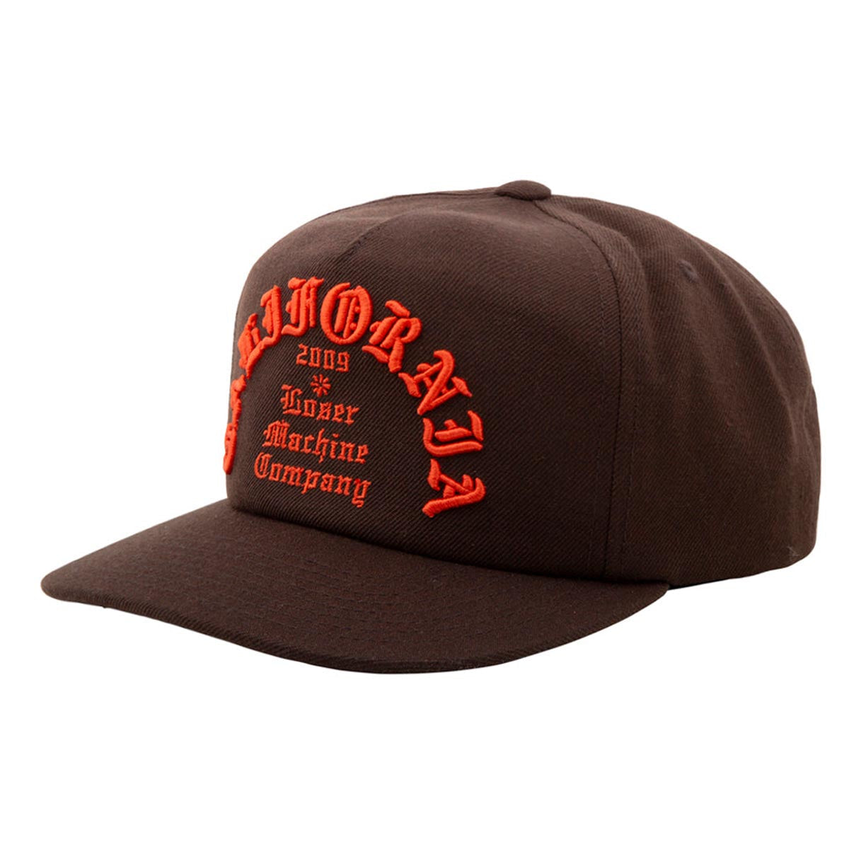 Loser Machine Fanatic Snapback Hat - Brown image 1