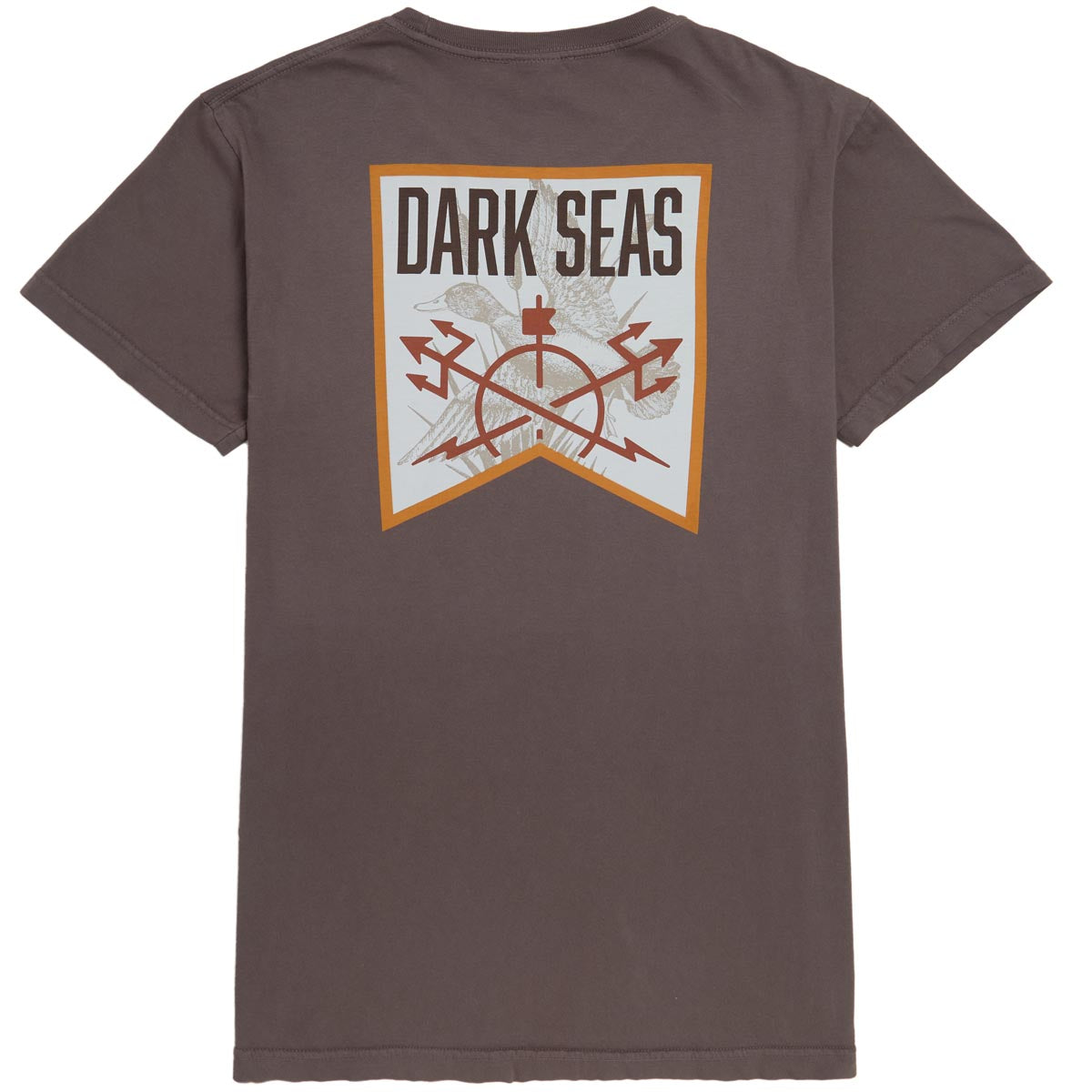 Dark Seas Field Mark T-Shirt - Black Coffee image 1