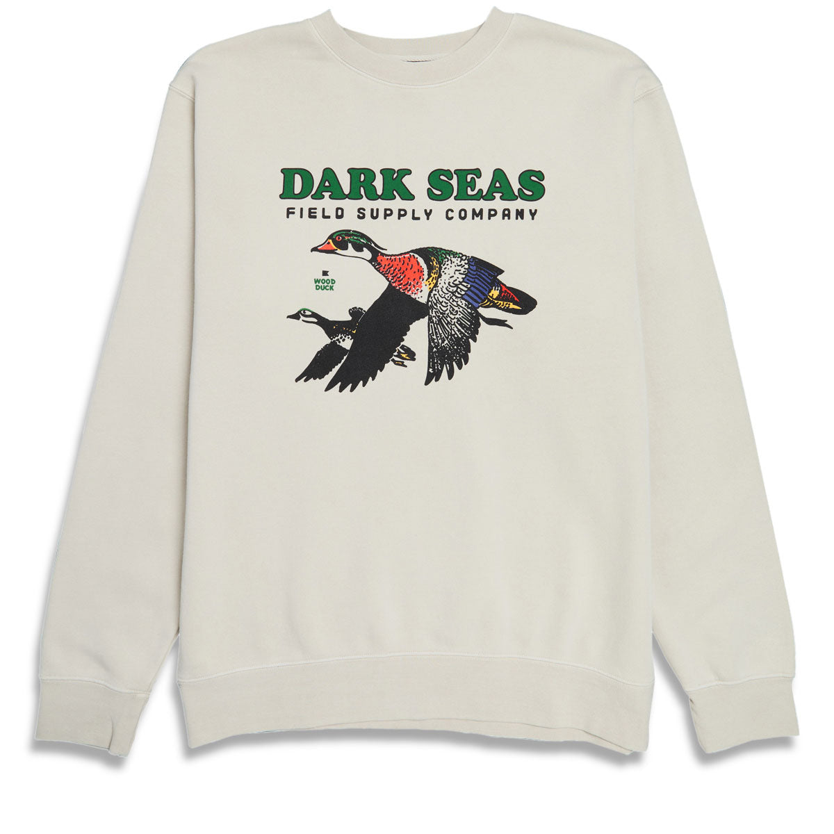 Dark Seas Wood Duck Sweatshirt - Ivory image 1