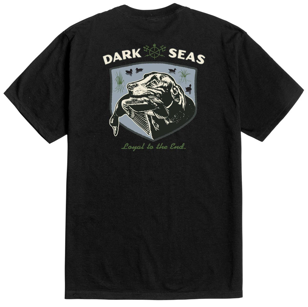 Dark Seas Hunter T-Shirt - Black image 1