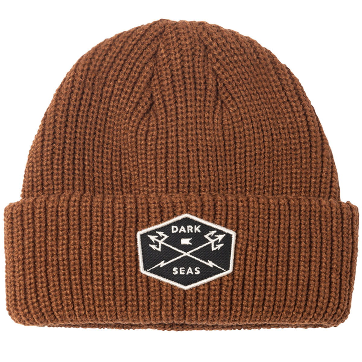 Dark Seas Progressive Beanie - Brown image 1