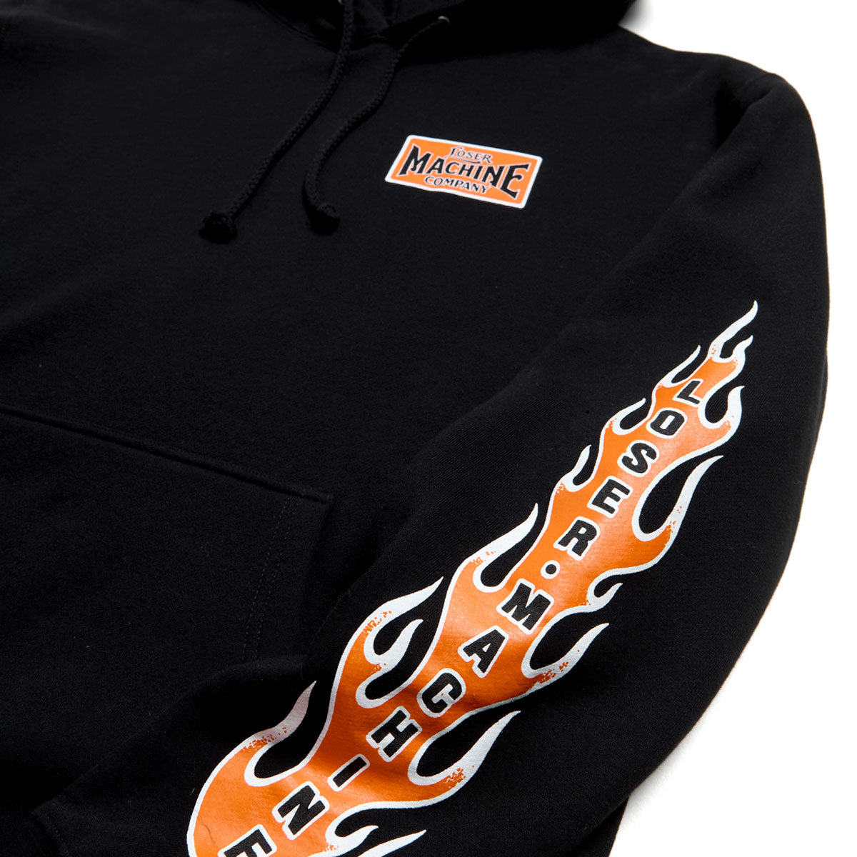 Loser Machine Flamethrower Hoodie - Black image 2
