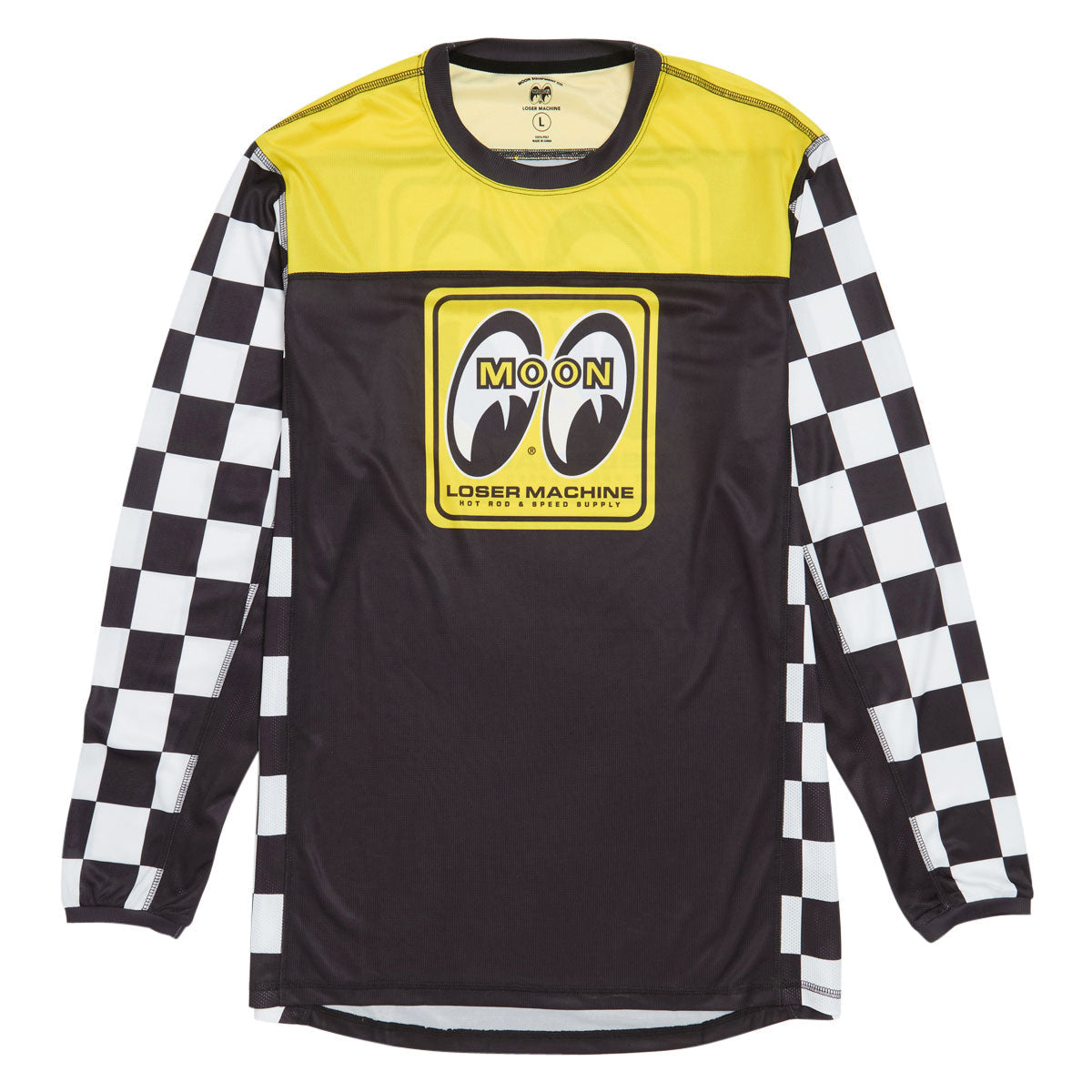 Loser Machine Yokohama Jersey Shirt - Black/Yellow image 1