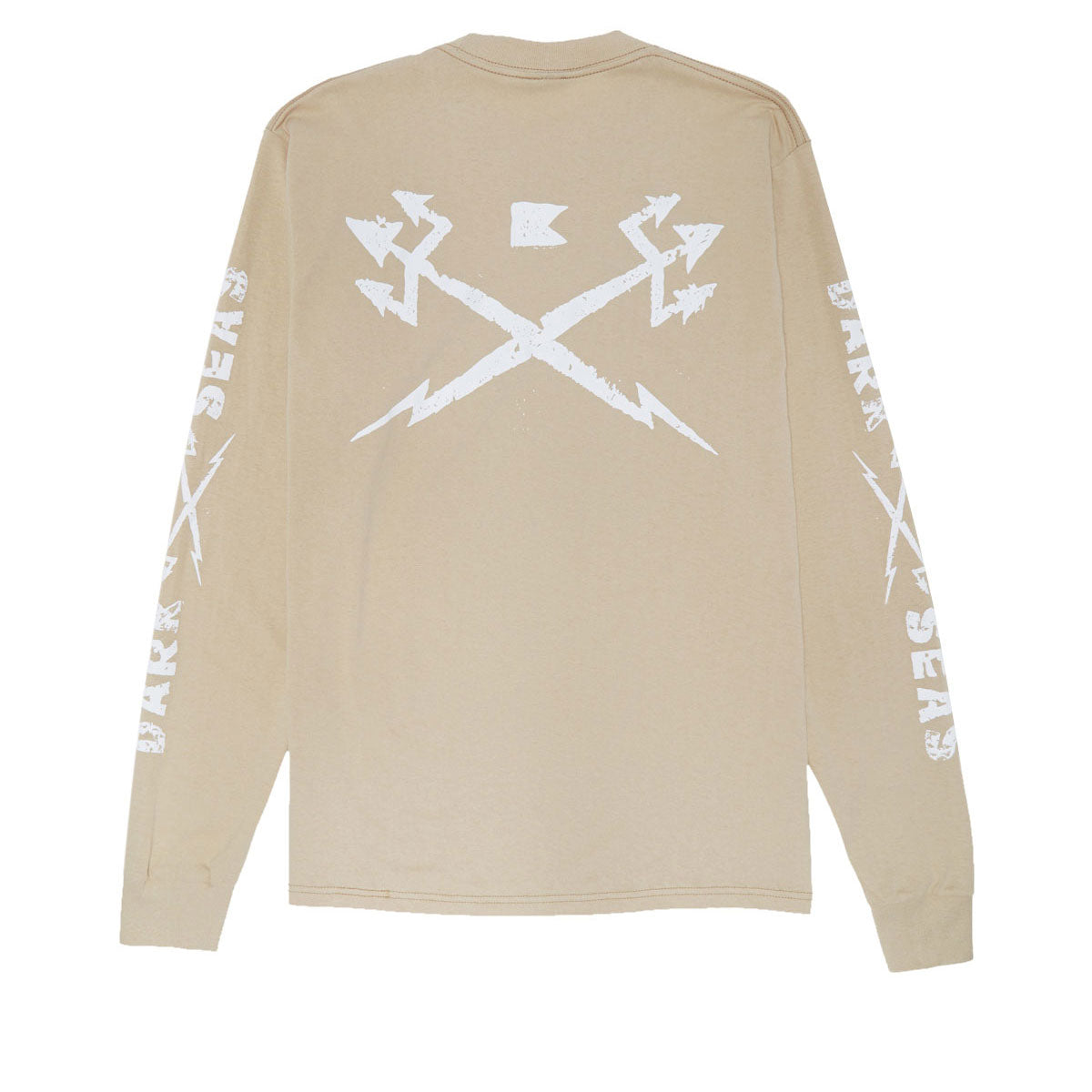 Dark Seas Wreckage Long Sleeve T-Shirt - Sand image 1
