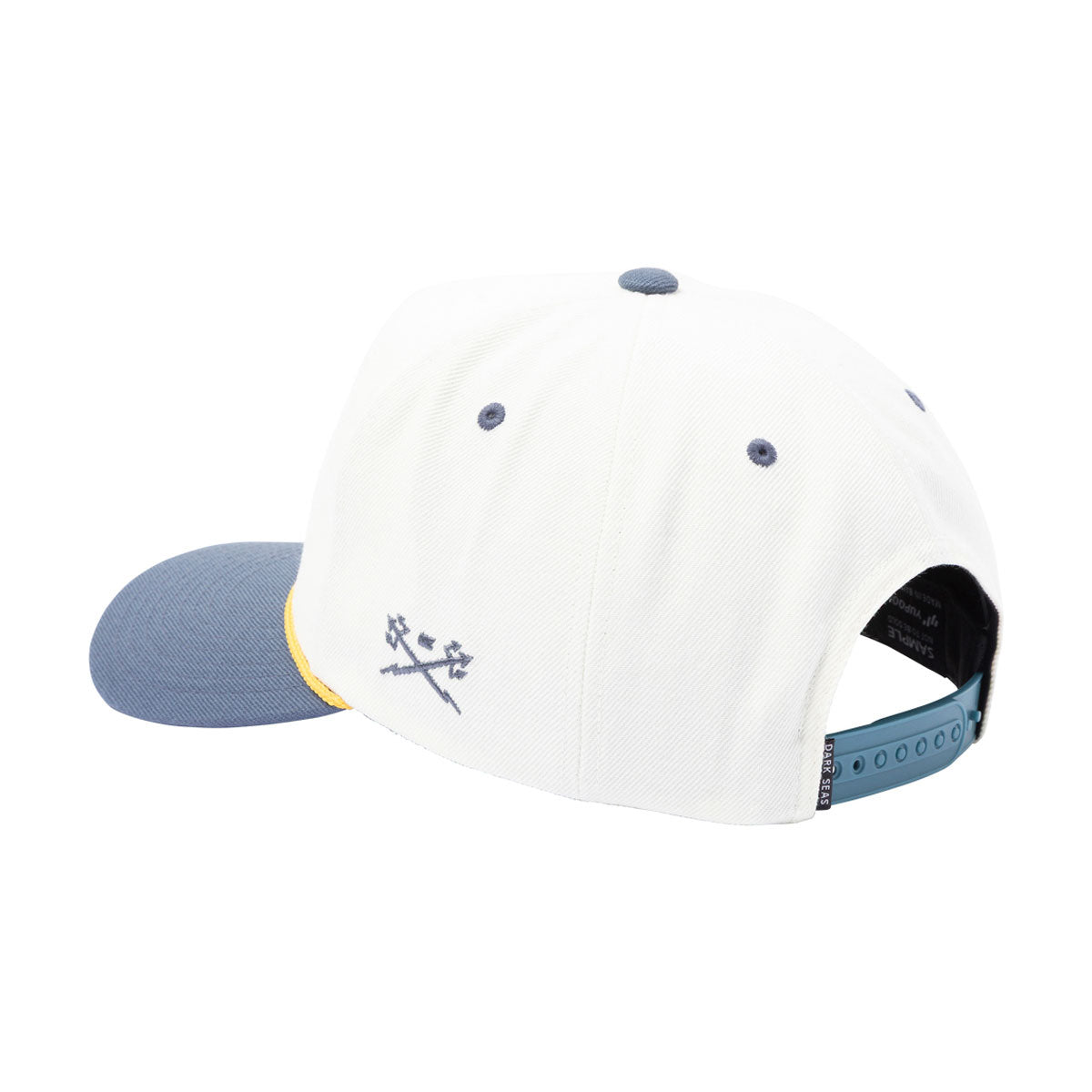 Dark Seas Corral Hat - Off White/Blue image 2