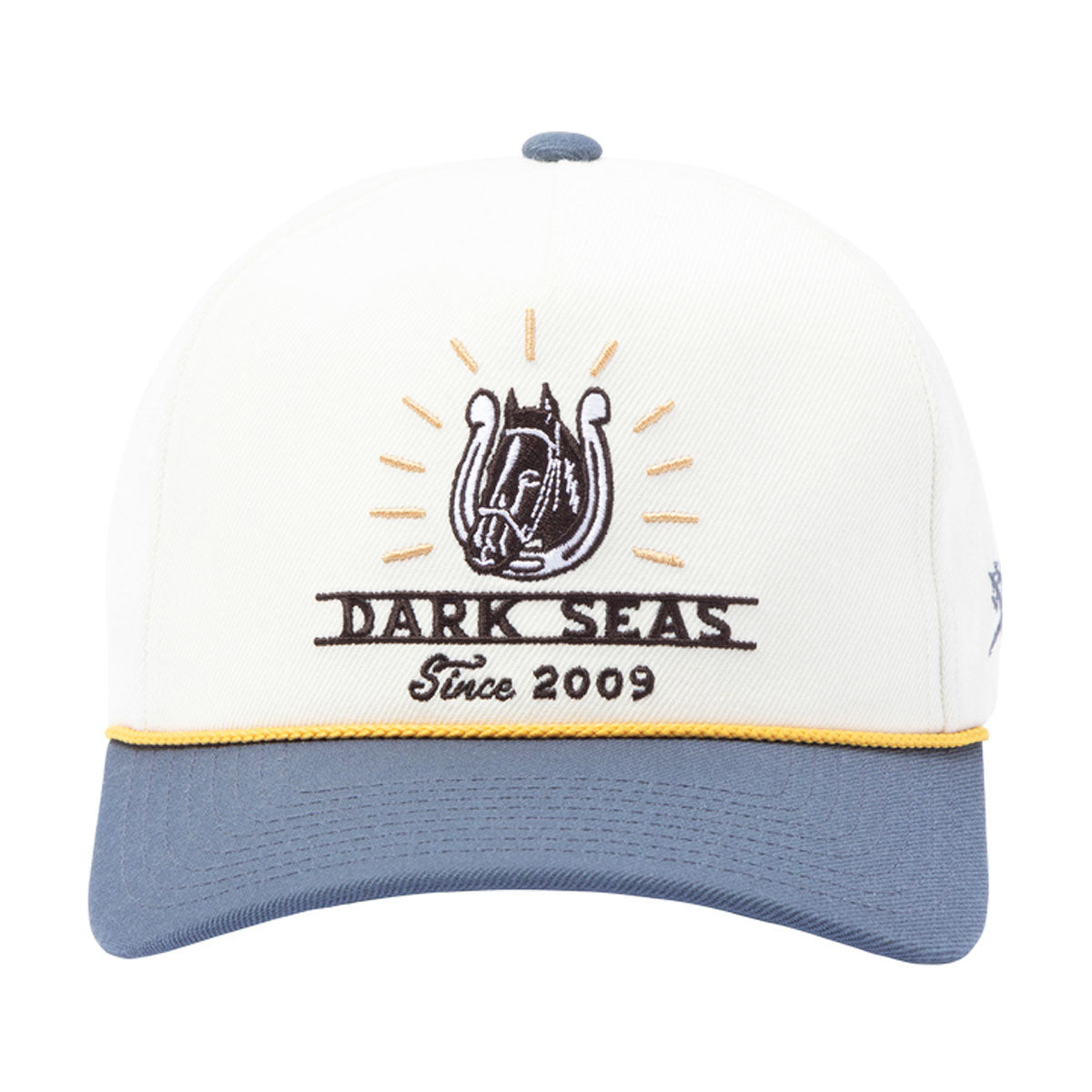 Dark Seas Corral Hat - Off White/Blue image 3