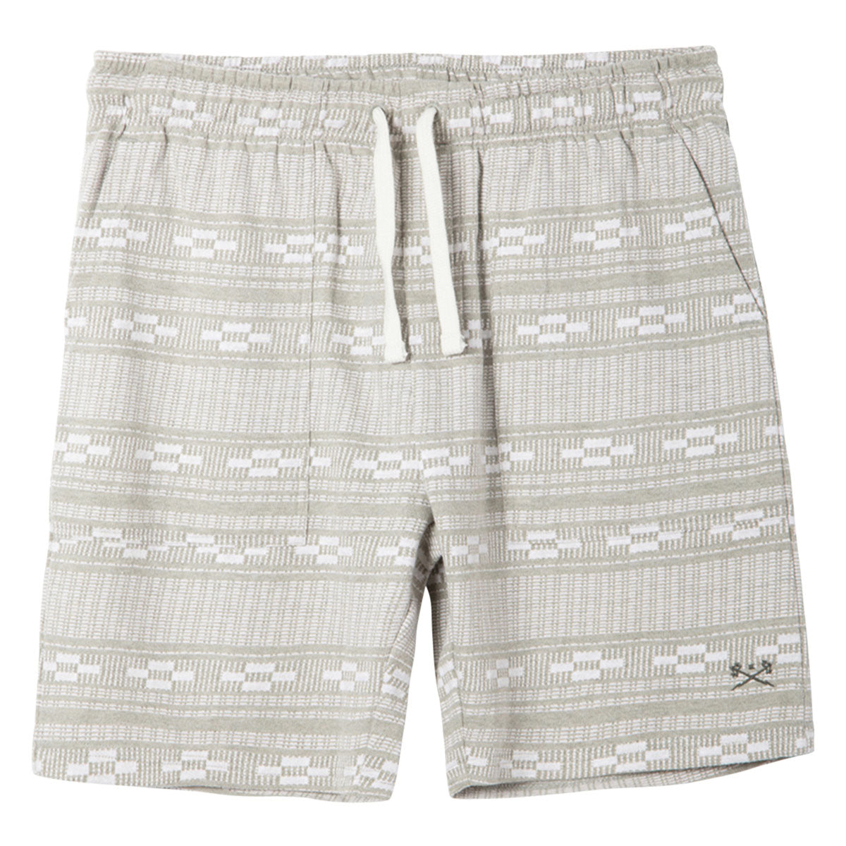 Dark Seas Cyrus Shorts - Moss/White image 1
