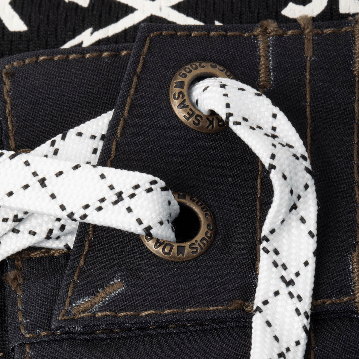 Dark Seas Time Warp Boardshorts - Black Camo image 5