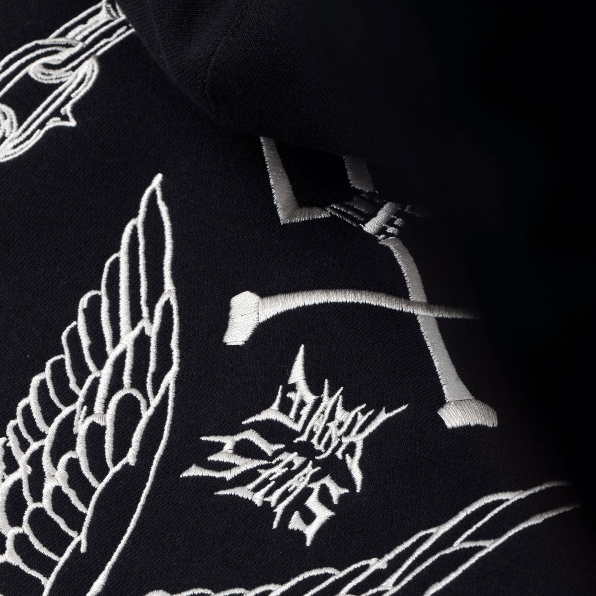 Dark Seas Mesa Heavyweight Hoodie - Black image 5