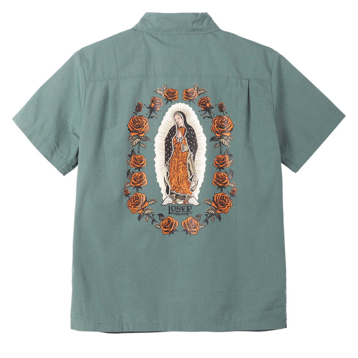 Loser Machine Guadalupe Shirt - Green image 1