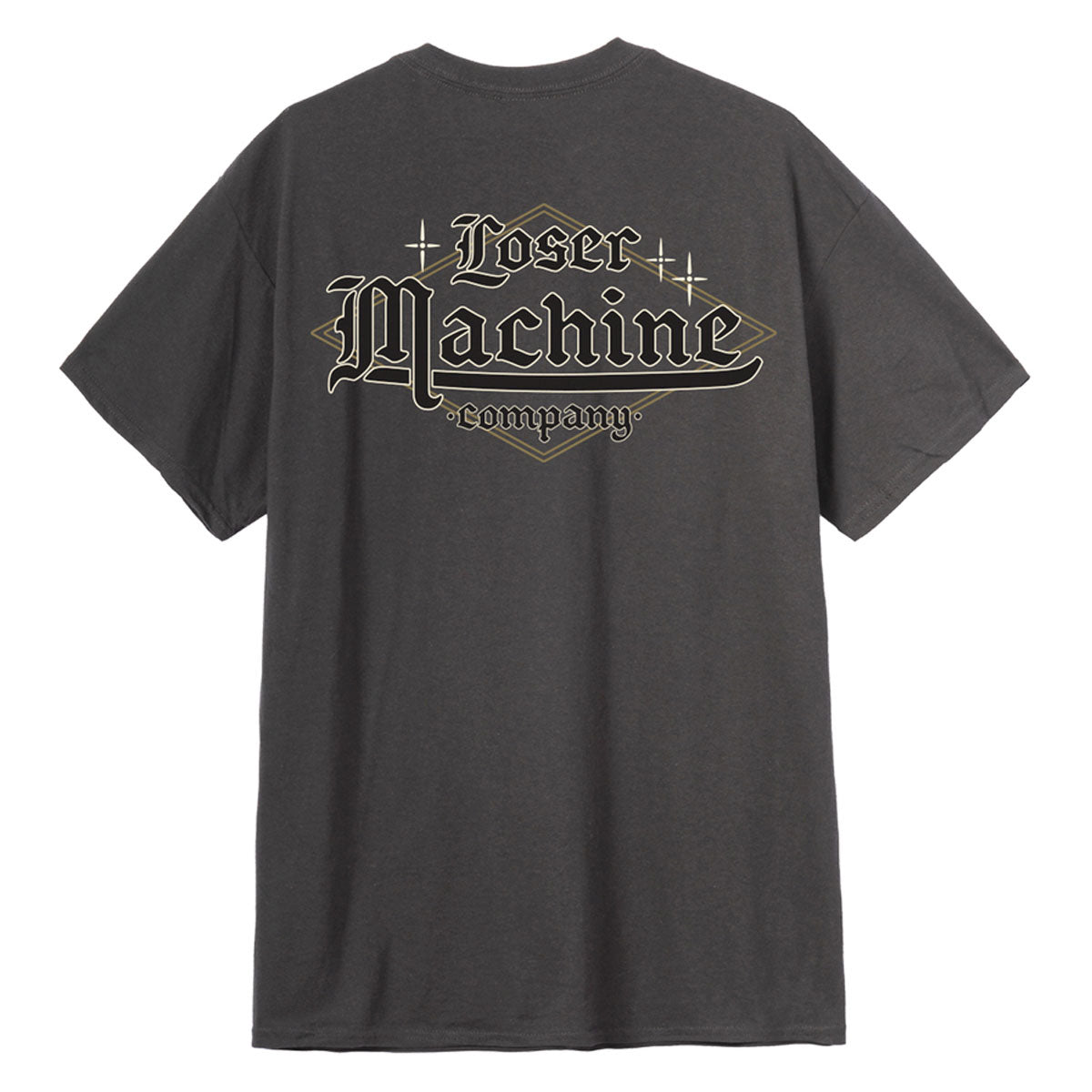 Loser Machine Upper Class Pocket T-Shirt - Charcoal image 2