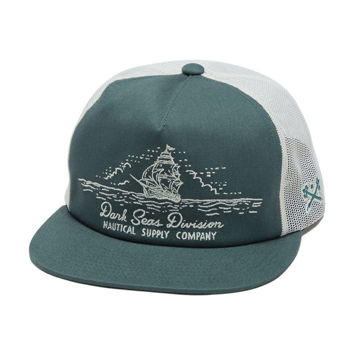 Dark Seas Tall Ship Hat - Green/White 2026 image 1