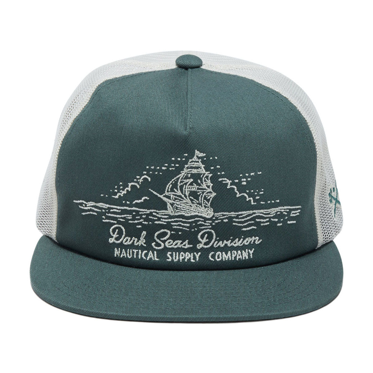 Dark Seas Tall Ship Hat - Green/White 2026 image 3