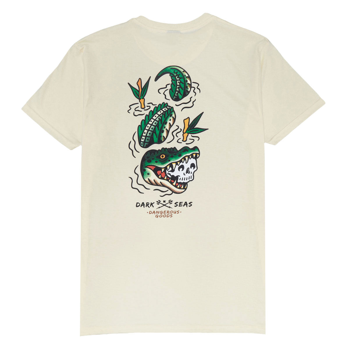Dark Seas Bite First T-Shirt - Cream image 1