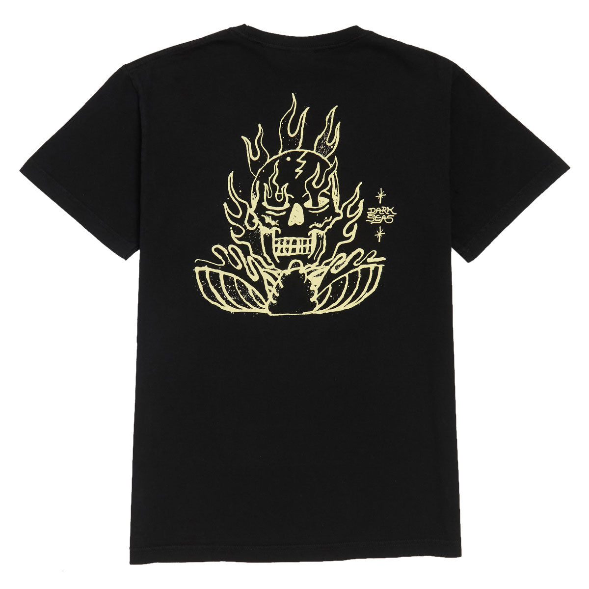 Dark Seas Hot Head T-Shirt - Black image 1