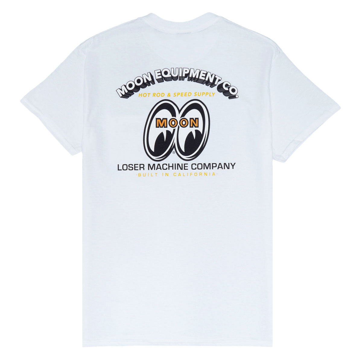 Loser Machine Front Page Pocket T-Shirt - White image 1