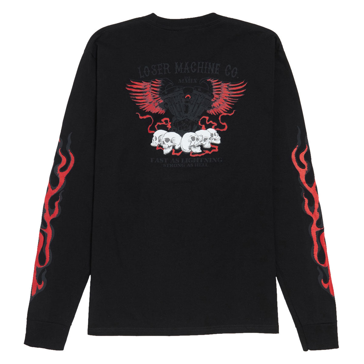 Loser Machine No Easy Way Out Long Sleeve T-Shirt - Black image 1