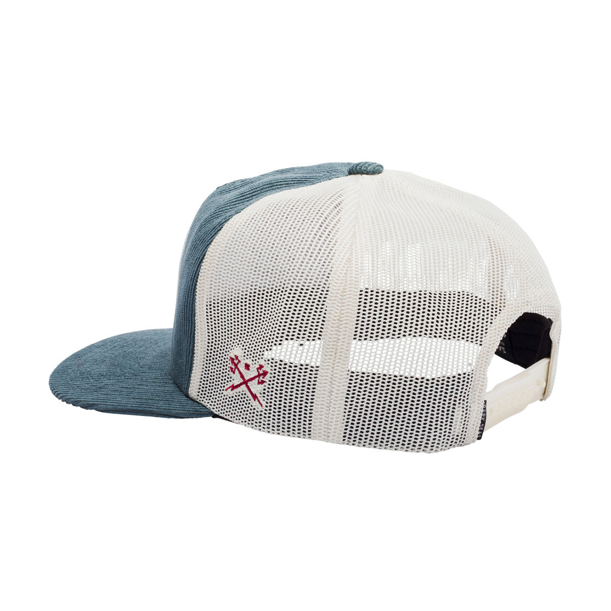 Dark Seas Metal Trucker Hat - Green/White image 2