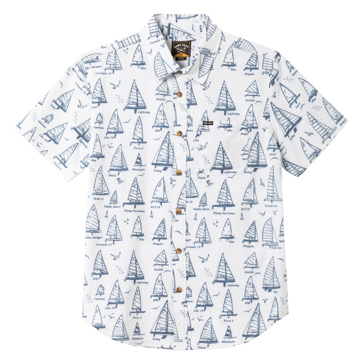 Dark Seas Mainsail Shirt - White image 1