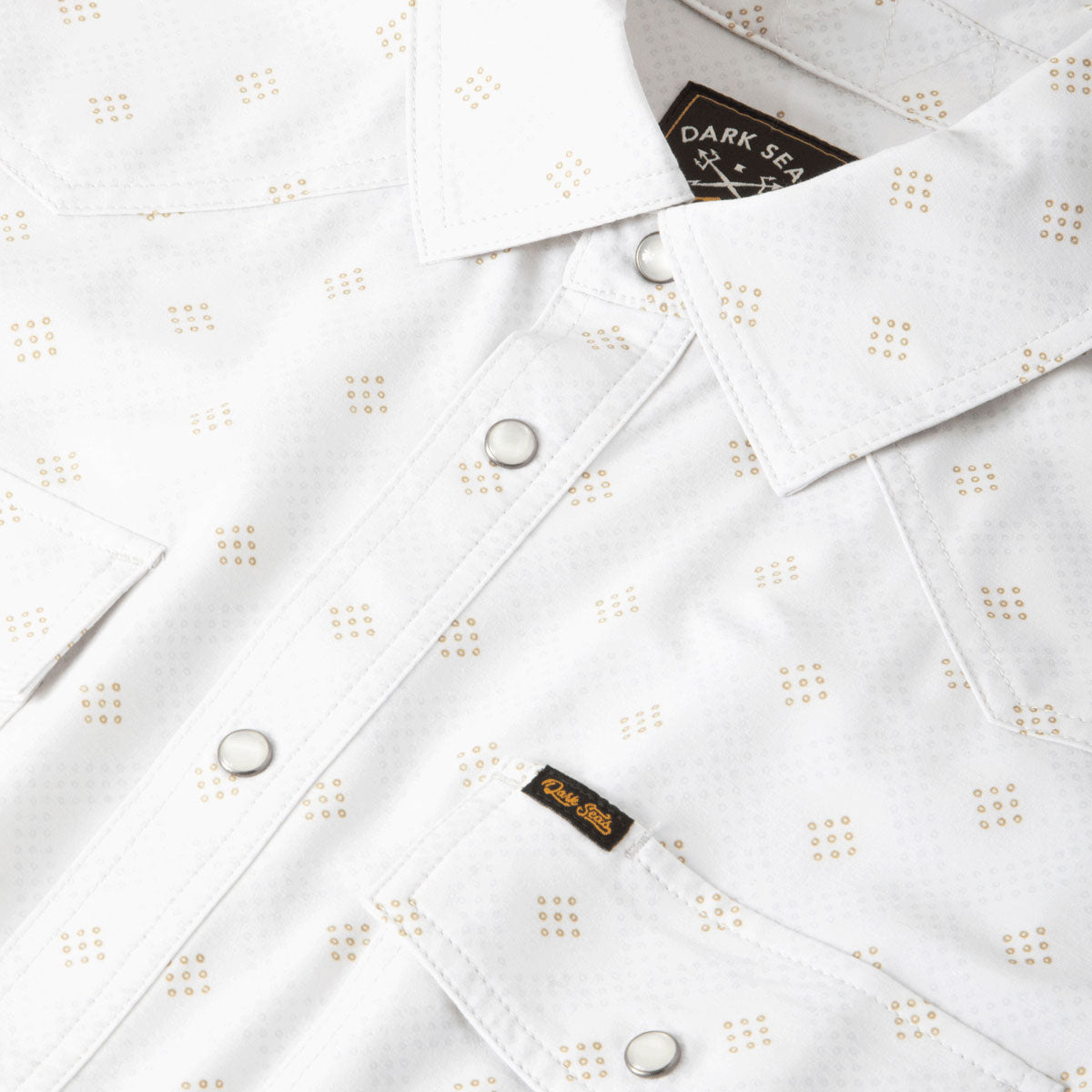 Dark Seas Barton Shirt - White image 3