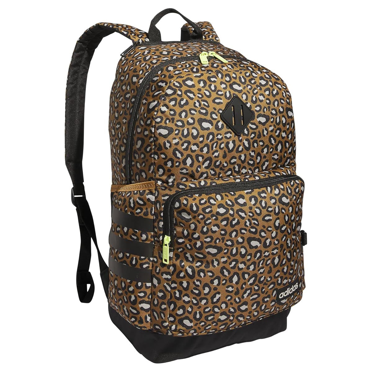 Adidas Classic 3S 4 Backpack - Cheetah Bronze Strata/Black/Pulse Lime Green image 1