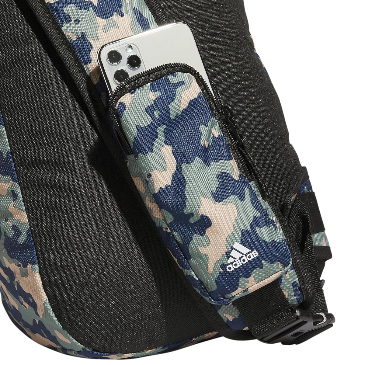 Adidas Prime Sling Bag - Essential Camo Crew Navy/Silver Green/Black/White image 4