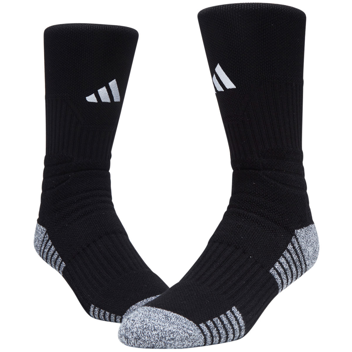 Adidas 5 Star Team 2.0 Crew Socks - Black/White image 2