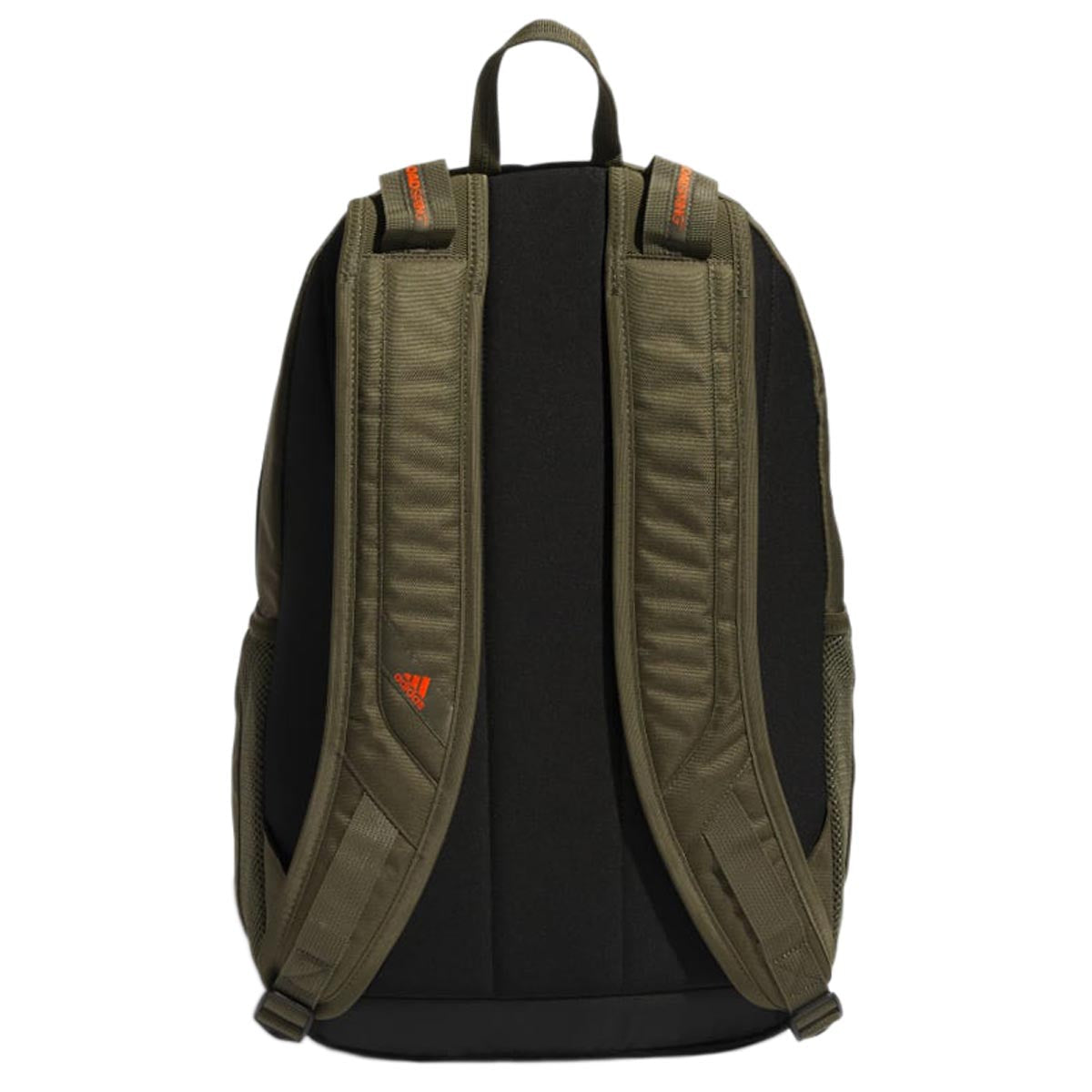 Adidas Prime 7 Backpack - Olive Strata Green/Impact Orange image 2