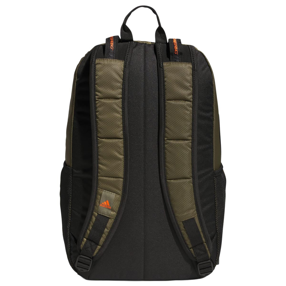 Adidas Excel 7 Backpack - Olive Strata Green/Black/Impact Orange image 2