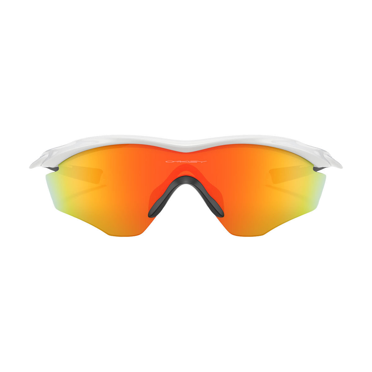 Oakley M2 Frame XL Sunglasses - Polished White/Fire Iridium Lens image 1