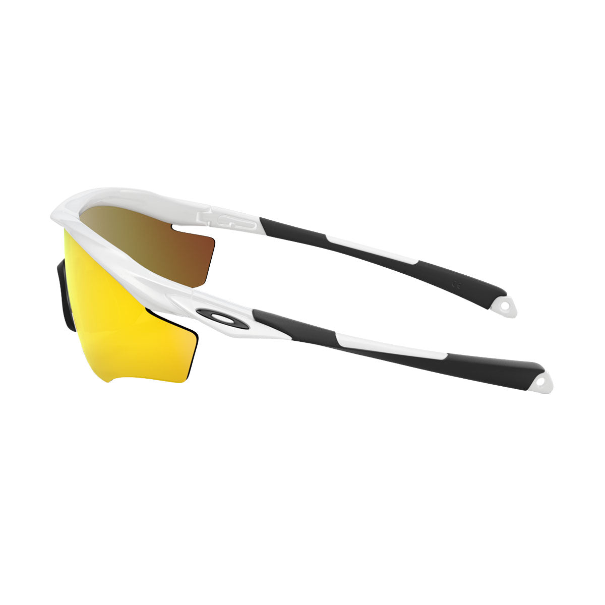 Oakley M2 Frame XL Sunglasses - Polished White/Fire Iridium Lens image 3