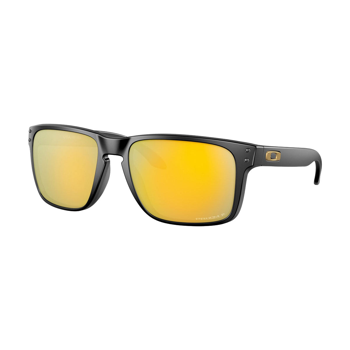 Oakley Holbrook XL Sunglasses - Matte Black/PRIZM 24k Polarized Lens image 2