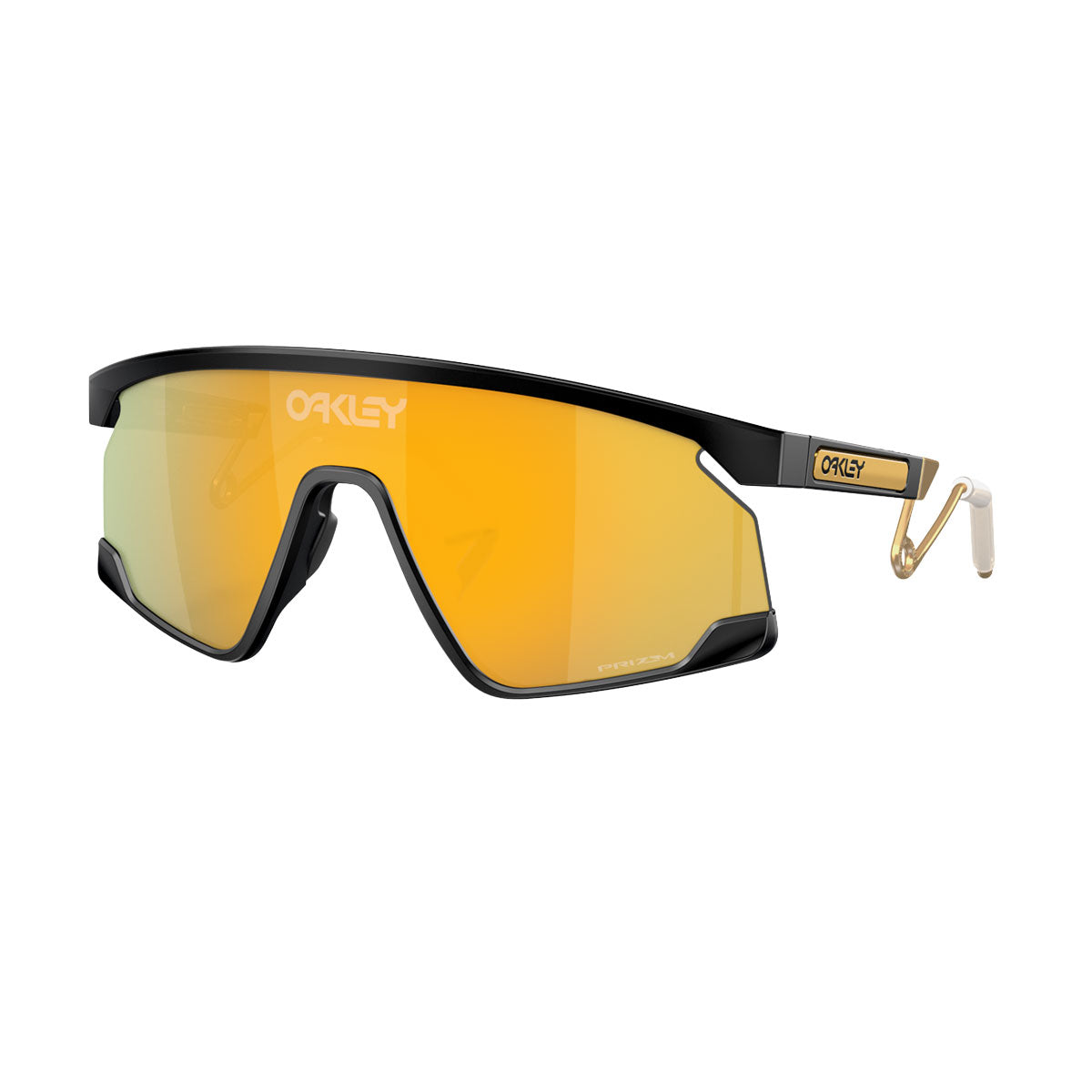 Oakley Bxtr Metal Sunglasses - Matte Black/PRIZM 24k Lens image 2