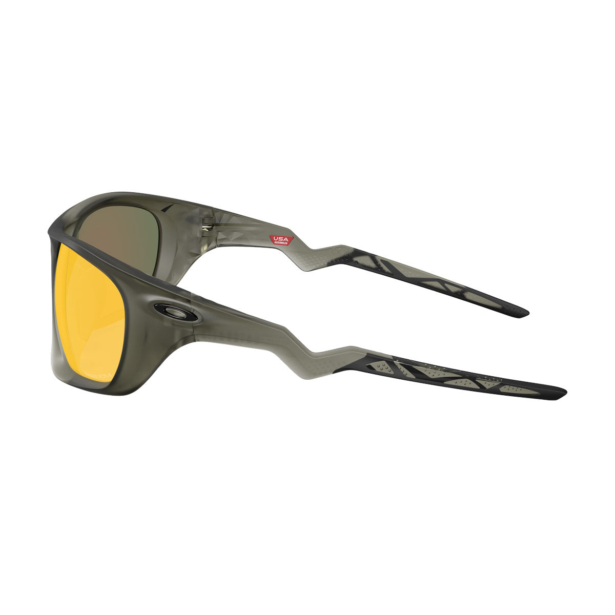 Oakley Lateralis Sunglasses - Matte Olive Ink/PRIZM Ruby Lens image 3