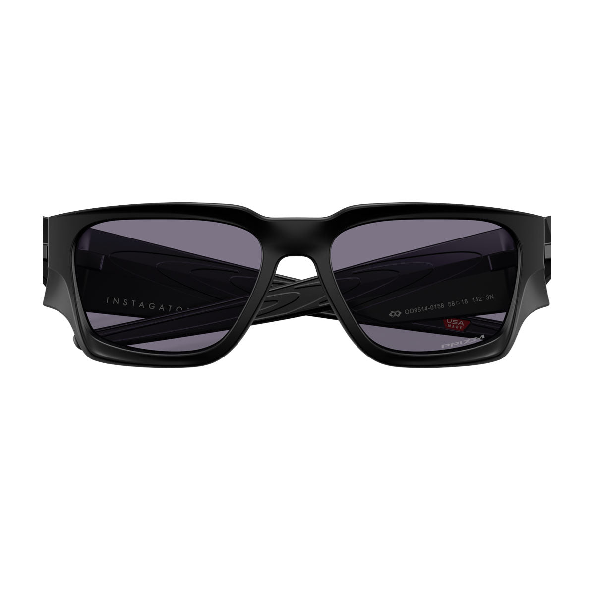 Oakley Instagator Sunglasses - Matte Black/PRIZM Grey Lens image 4
