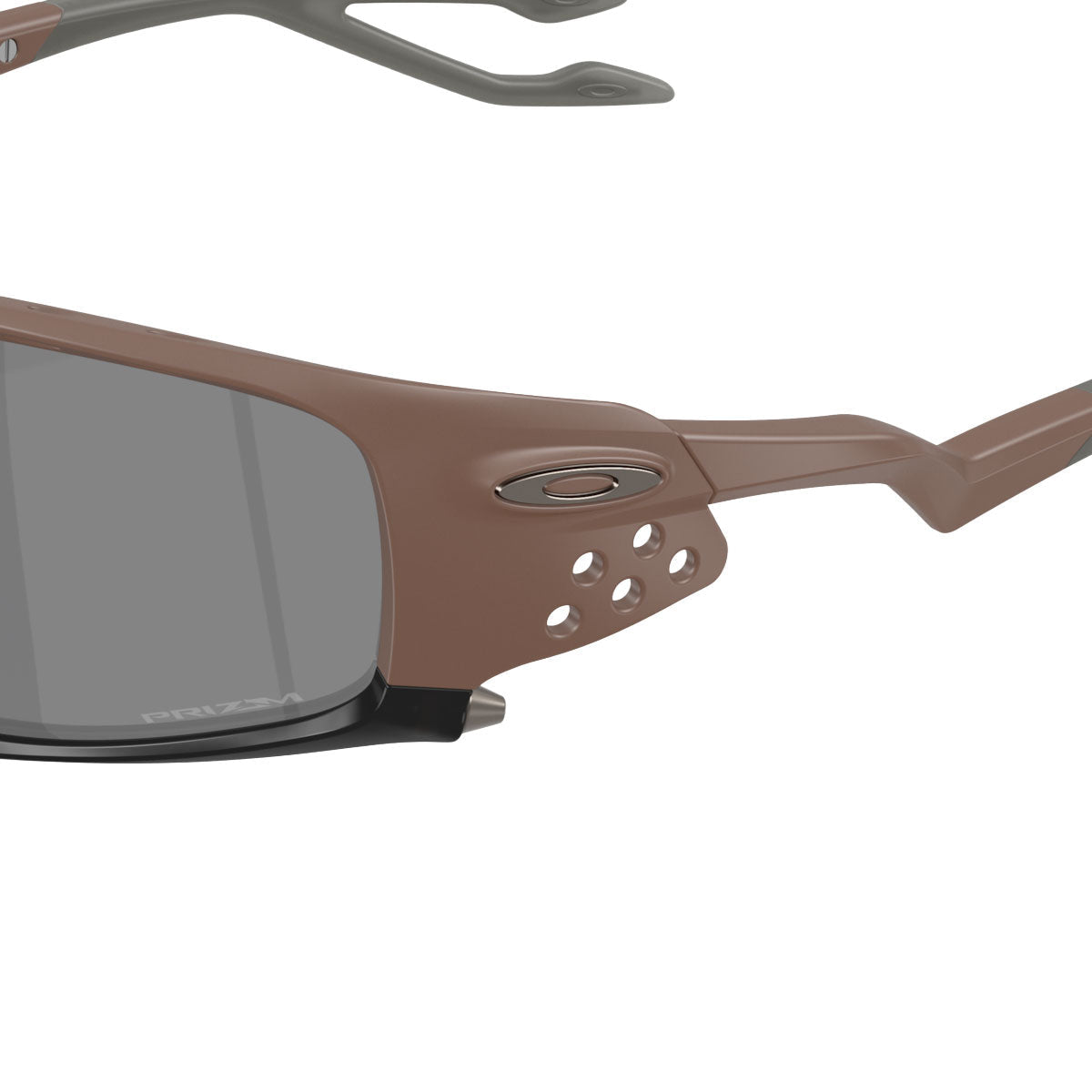 Oakley Plantaris SQ Sunglasses - Matte Mahogany/PRIZM Black Lens image 5