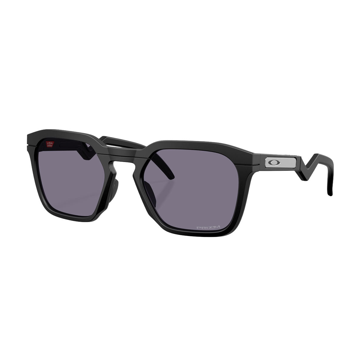 Oakley HSTN SQ Sunglasses - Matte Black/PRIZM Grey Lens image 2