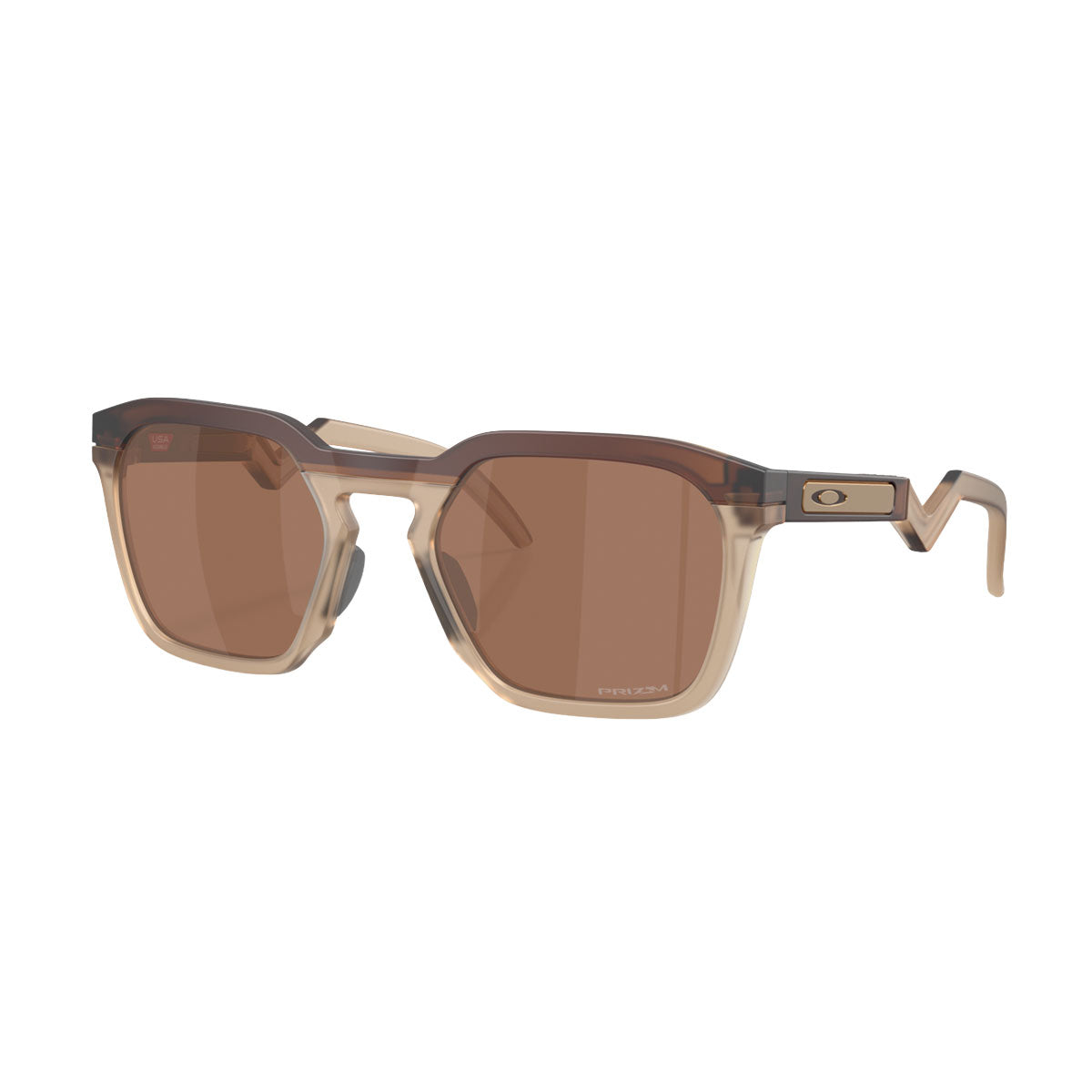 Oakley HSTN SQ Sunglasses - Matte Rootbeer/PRIZM Tungsten Lens image 2